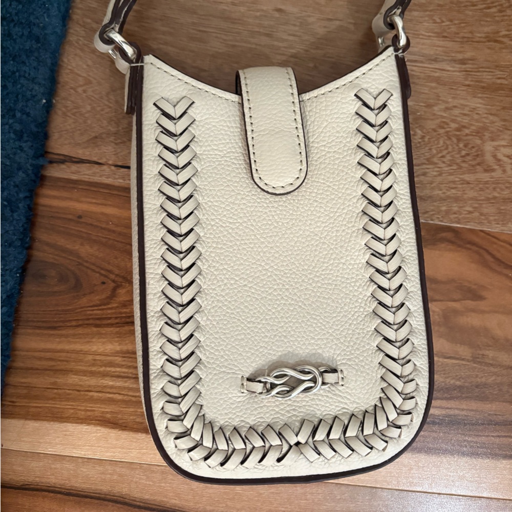 Brighton Interlok Harmony Phone Organizer in White